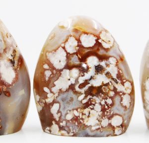 Flower Agate Free Forms