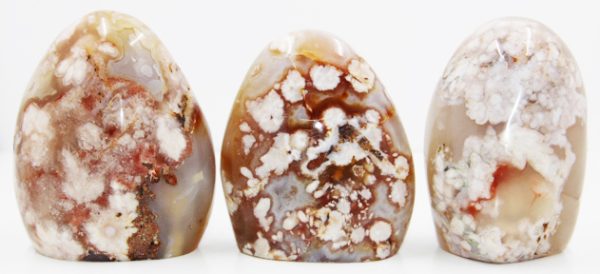 Flower Agate Free Forms