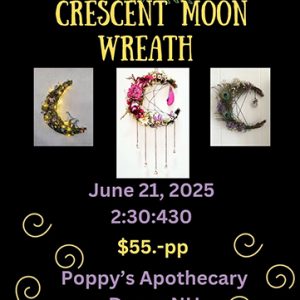 Crescent Moon Wreath Workshop