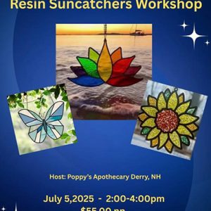 Resin Stained Glass Suncatcher