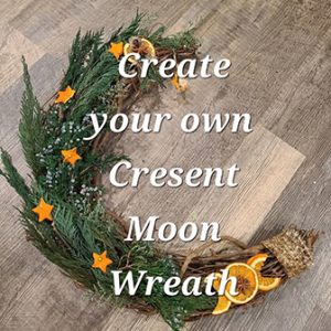 Create Your Own Cresent Moon Wreath
