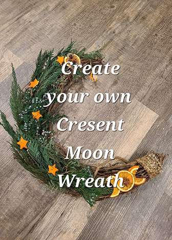 Create Your Own Cresent Moon Wreath